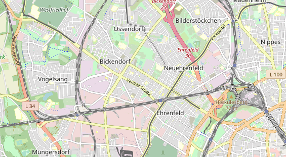 Monteurzimmer auf Karte