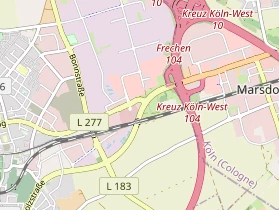 Monteurzimmer auf Karte