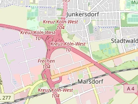 Monteurzimmer auf Karte