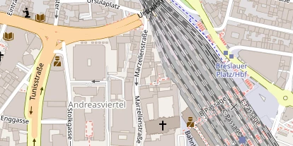 Monteurzimmer auf Satellitenbild