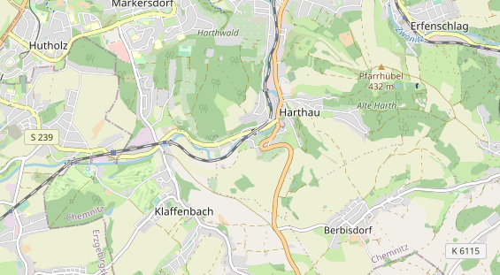 Monteurzimmer auf Karte