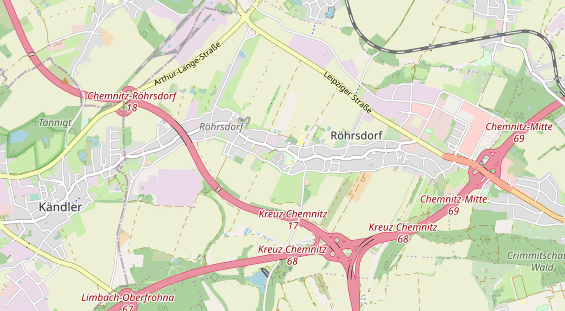 Monteurzimmer auf Karte