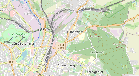 Monteurzimmer auf Karte