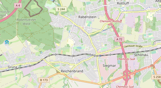 Monteurzimmer auf Karte