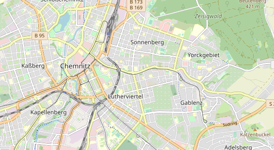 Monteurzimmer auf Karte