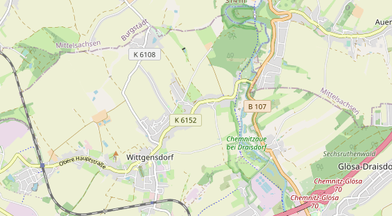 Monteurzimmer auf Karte