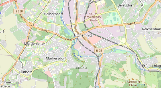 Monteurzimmer auf Karte