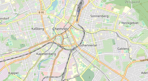 Monteurzimmer auf Karte