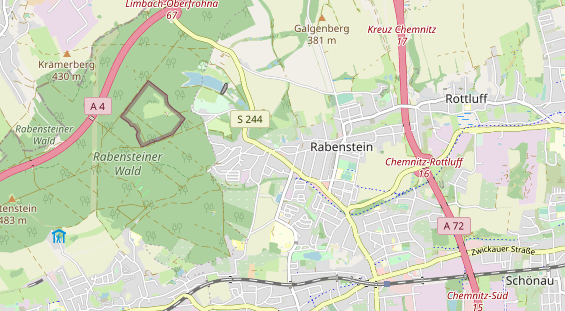 Monteurzimmer auf Karte