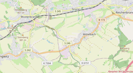 Monteurzimmer auf Karte