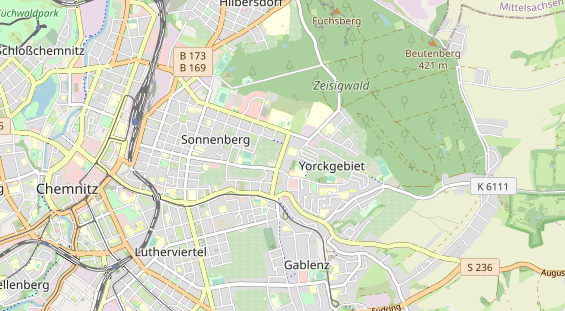 Monteurzimmer auf Karte