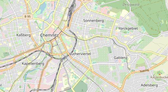 Monteurzimmer auf Karte