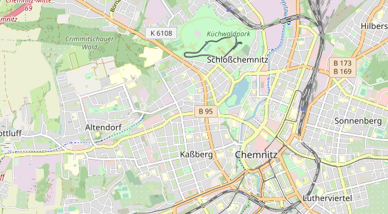 Monteurzimmer auf Karte