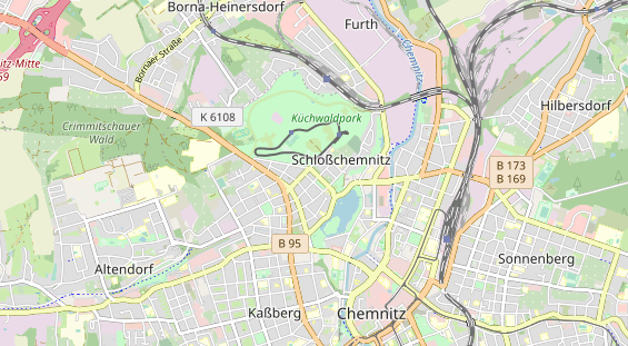 Monteurzimmer auf Karte