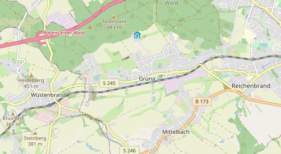 Monteurzimmer auf Karte