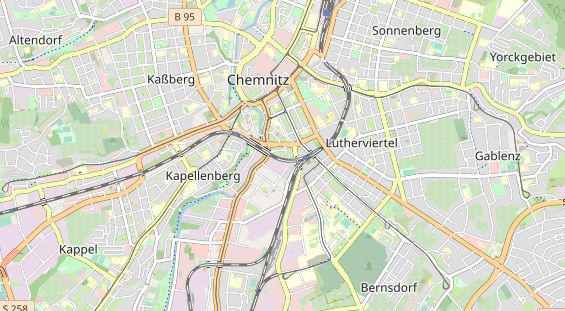 Monteurzimmer auf Karte