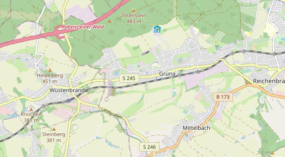 Monteurzimmer auf Karte