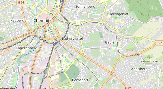 Monteurzimmer auf Karte