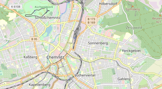 Monteurzimmer auf Karte