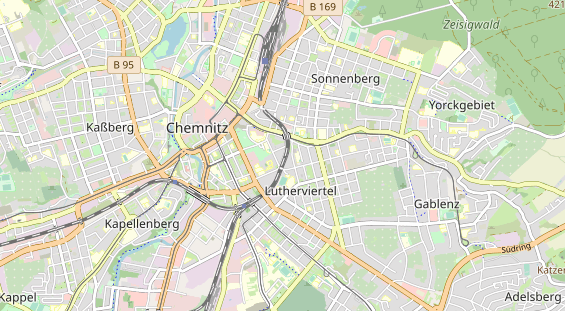 Monteurzimmer auf Karte