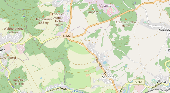 Monteurzimmer auf Karte