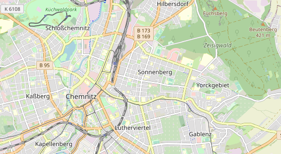 Monteurzimmer auf Karte