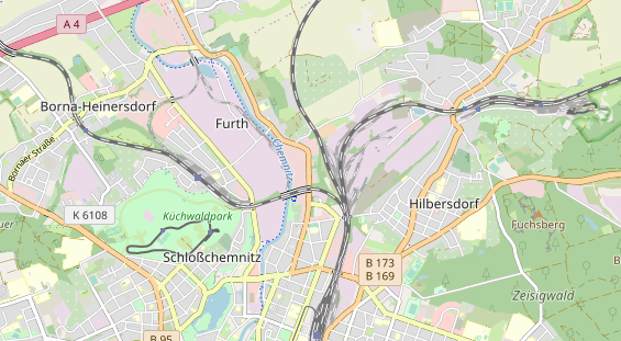 Monteurzimmer auf Karte