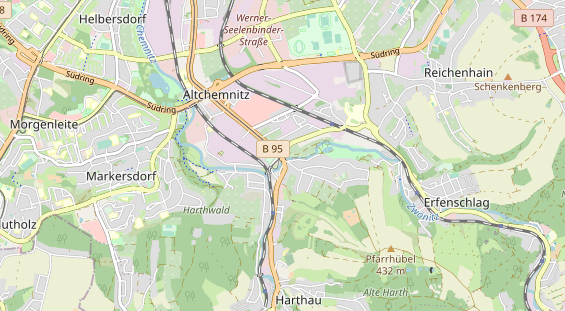 Monteurzimmer auf Karte