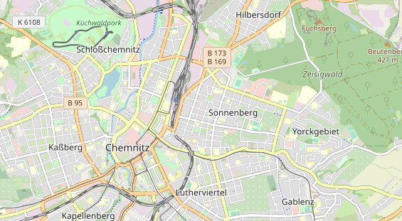 Monteurzimmer auf Karte