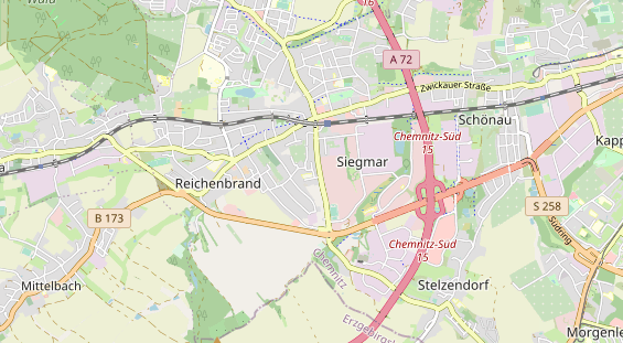 Monteurzimmer auf Karte