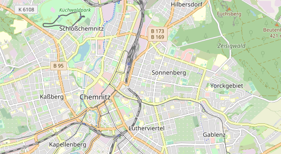 Monteurzimmer auf Karte