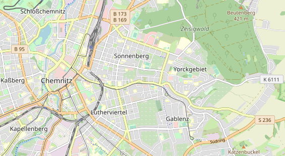 Monteurzimmer auf Karte