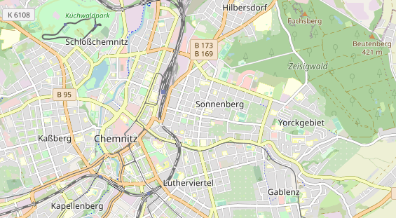 Monteurzimmer auf Karte