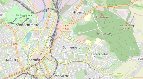 Monteurzimmer auf Karte