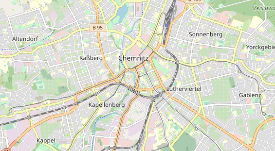 Monteurzimmer auf Karte