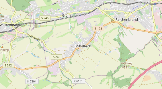 Monteurzimmer auf Karte