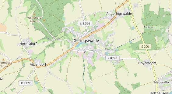 Monteurzimmer auf Karte