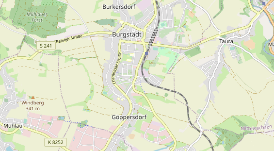 Monteurzimmer auf Karte