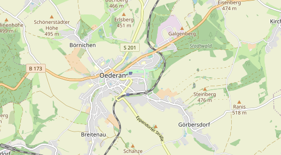 Monteurzimmer auf Karte