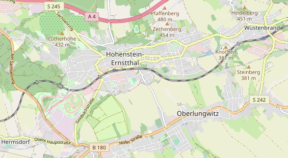 Monteurzimmer auf Karte