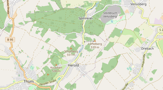 Monteurzimmer auf Karte