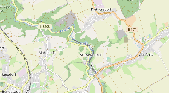 Monteurzimmer auf Karte