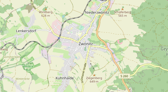 Monteurzimmer auf Karte