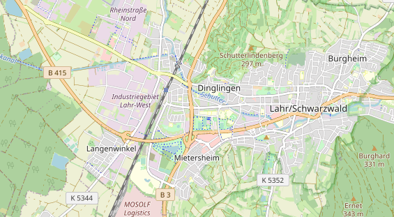 Monteurzimmer auf Karte