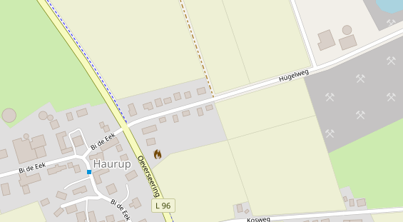 Monteurzimmer auf Satellitenbild