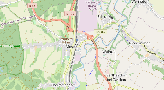 Monteurzimmer auf Karte