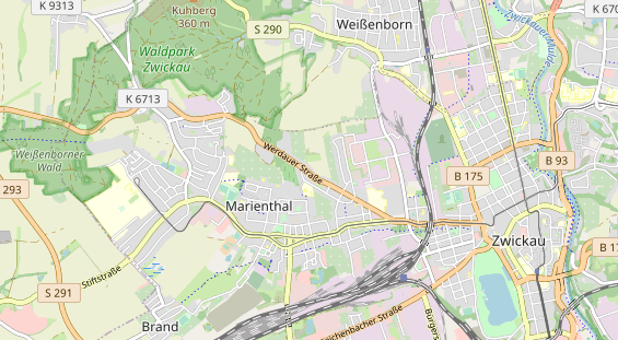 Monteurzimmer auf Karte