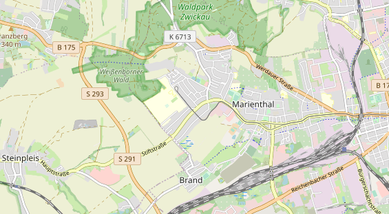 Monteurzimmer auf Karte