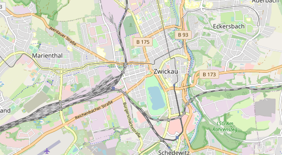 Monteurzimmer auf Karte