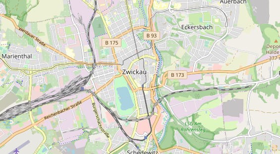 Monteurzimmer auf Karte